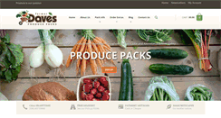 Desktop Screenshot of davesproducepacks.com