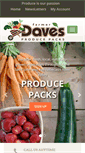 Mobile Screenshot of davesproducepacks.com